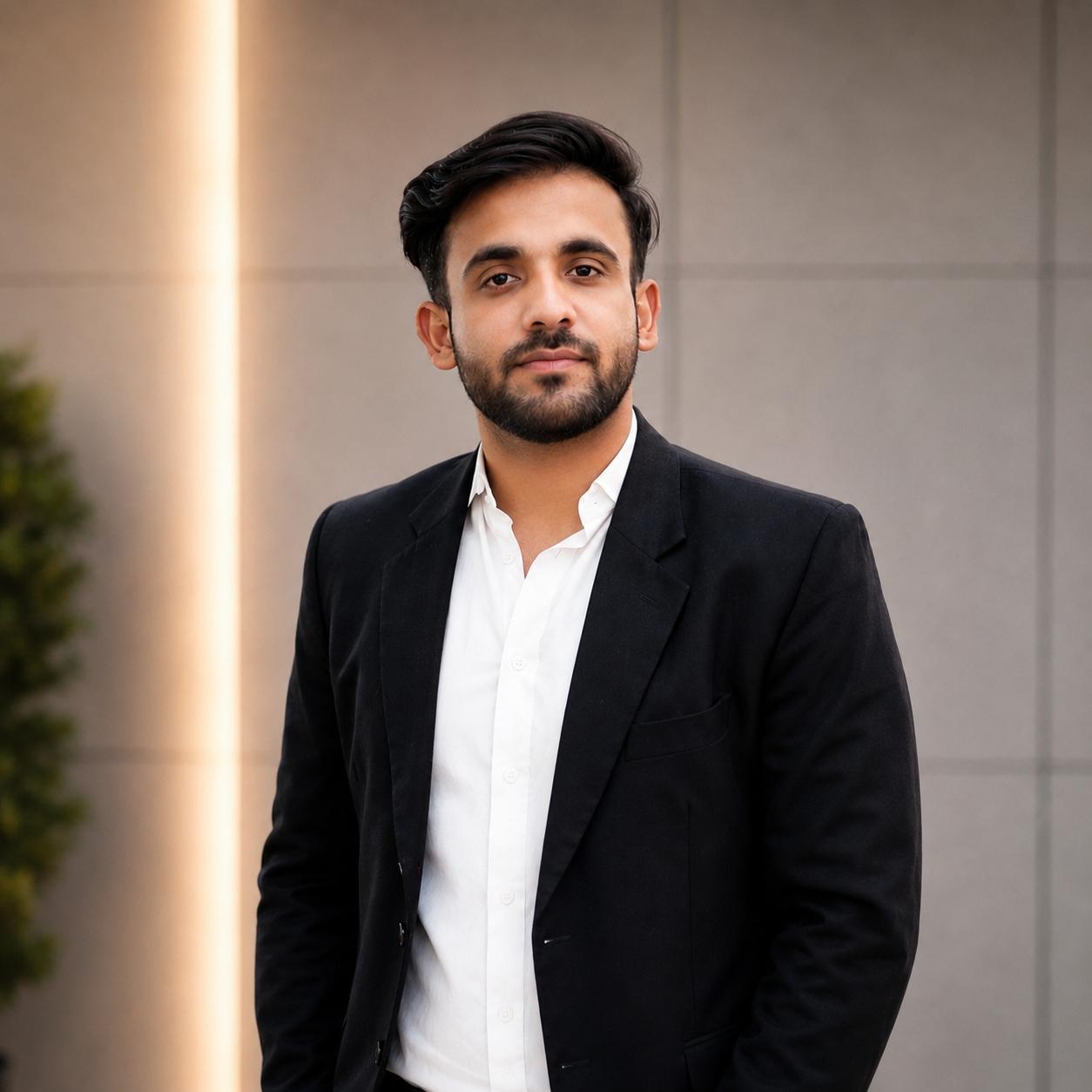 Portrait of Muhammad Awais