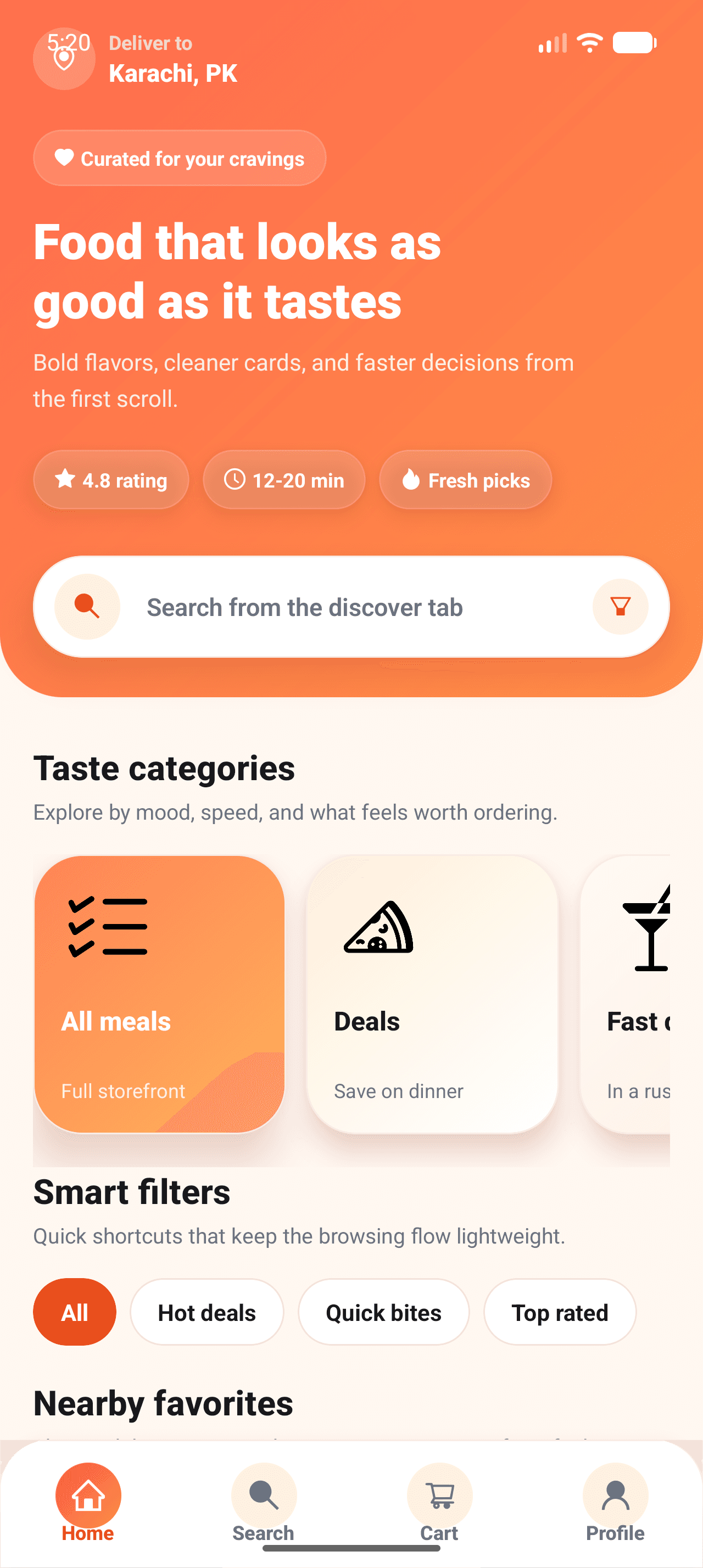 FoodApp - Food Ordering & Delivery App preview